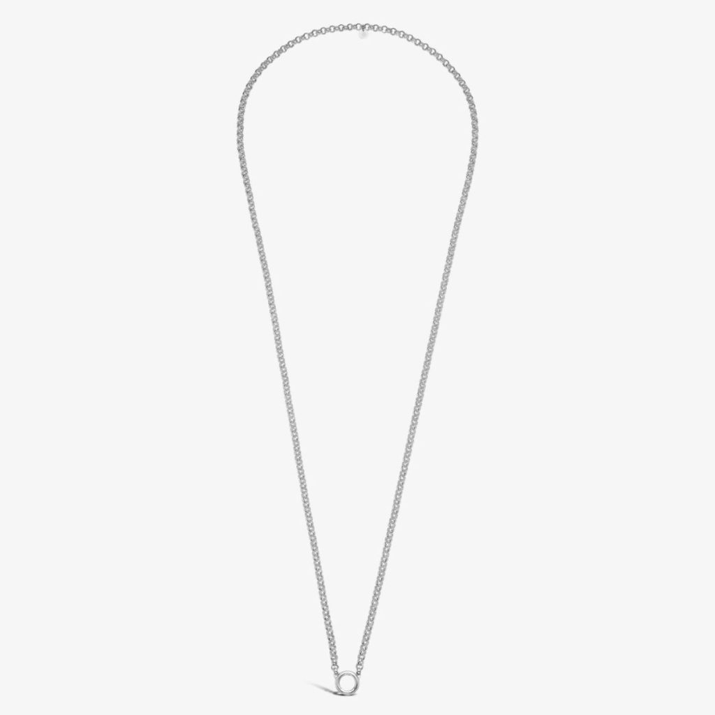 chaîne argent jaseron anneau ouvrant 80 cm