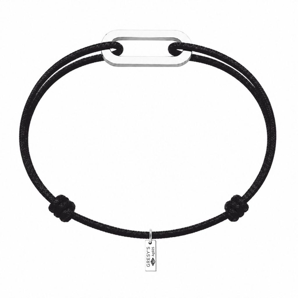 bracelet "le maillon" simple, argent