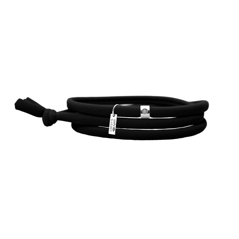 bracelet "sunny tube" diamant, argent