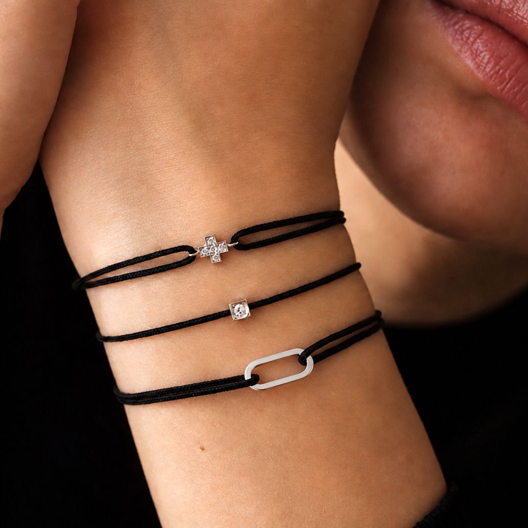 bracelet "le petit maillon", argent