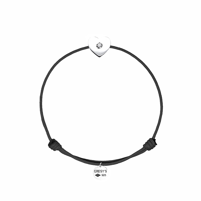 bracelet baby "sunny love" diamant, argent