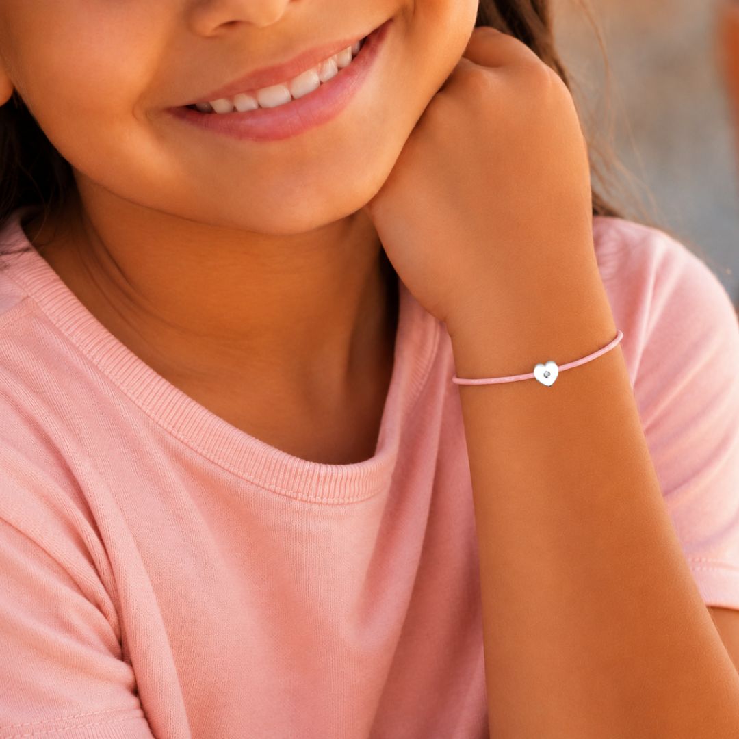 bracelet baby "sunny love" diamant, argent