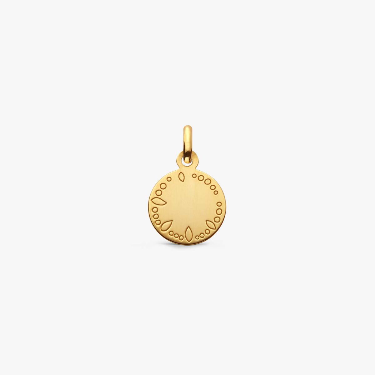 médaille étoile laque noir, diamant, or jaune