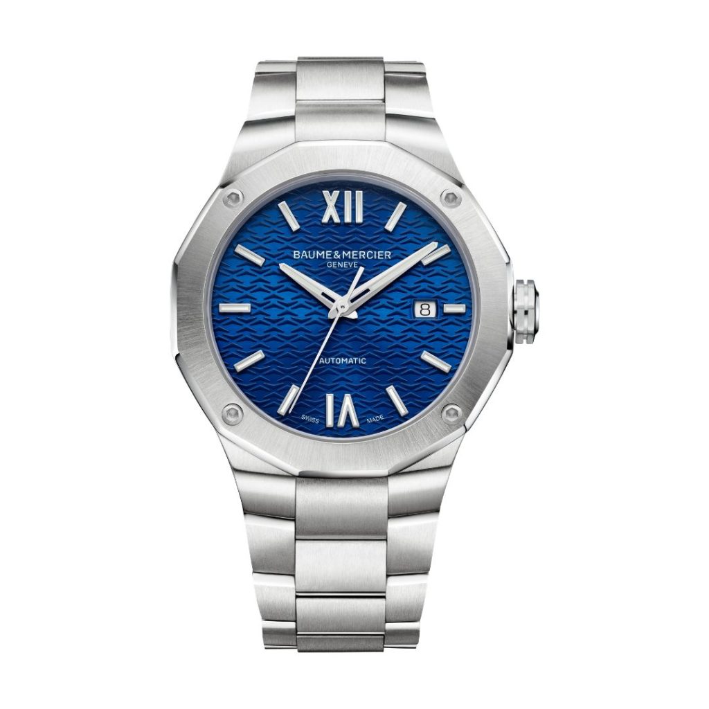 montre riviera 10620, cadran bleu