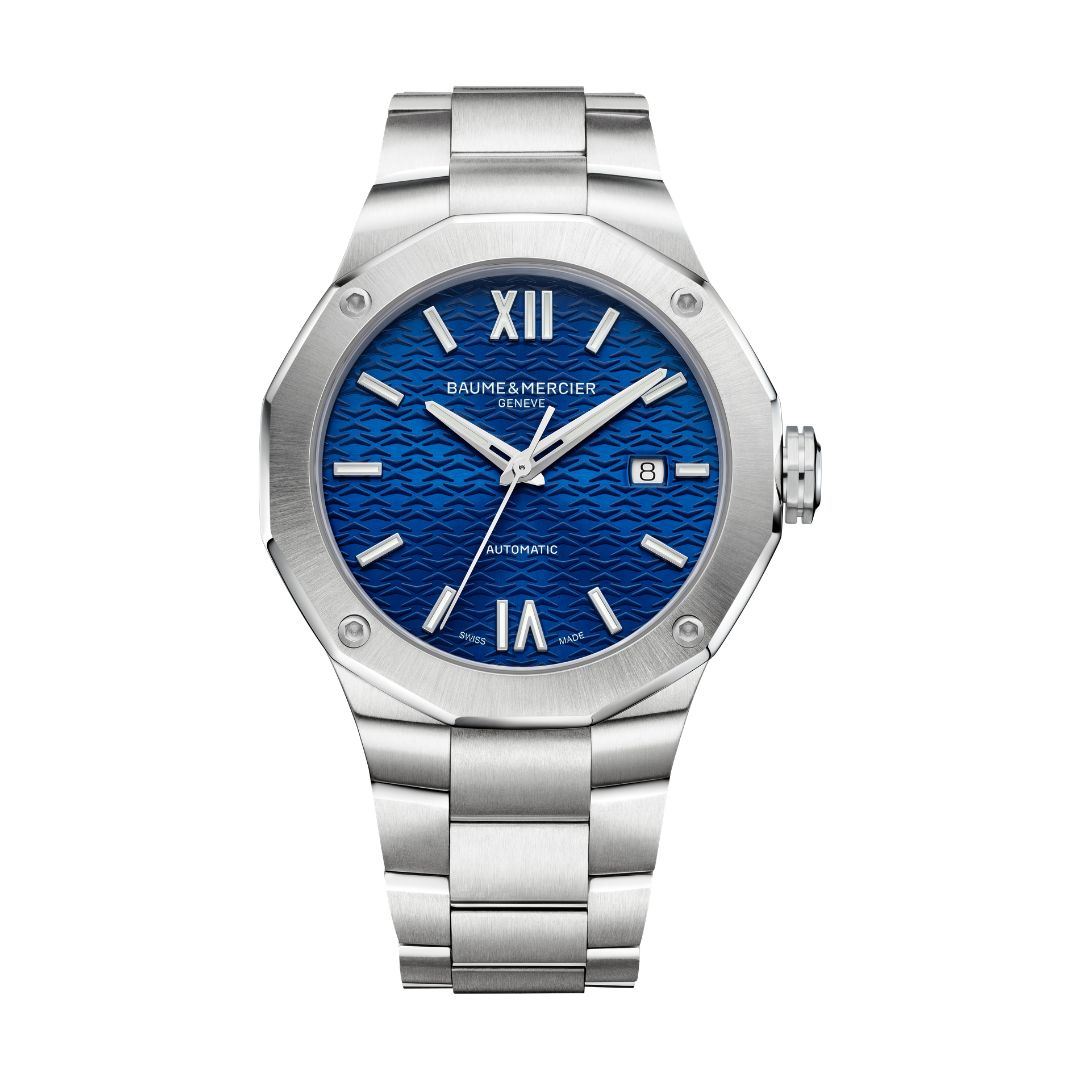 montre riviera 10620, cadran bleu